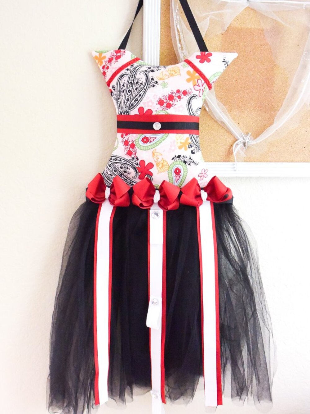 Large Bow Holder - Handmade